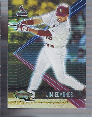2001 Bowman's Best #40 Jim Edmonds