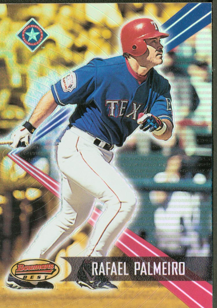 2001 Bowman's Best #63 Rafael Palmeiro