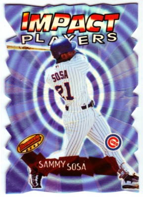 2001 Bowman's Best Impact Players #IP2 Sammy Sosa