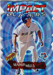 2001 Bowman's Best Impact Players #IP11 Vernon Wells
