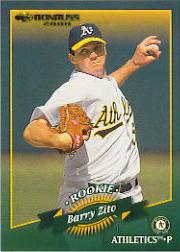 2001 Donruss 2000 Retro #97 Barry Zito SP