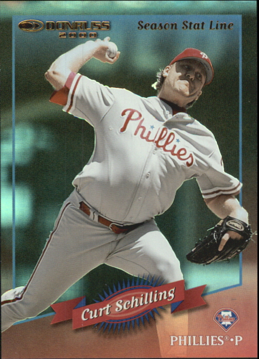 2001 Donruss 2000 Retro Stat Line Season #50 Curt Schilling/152