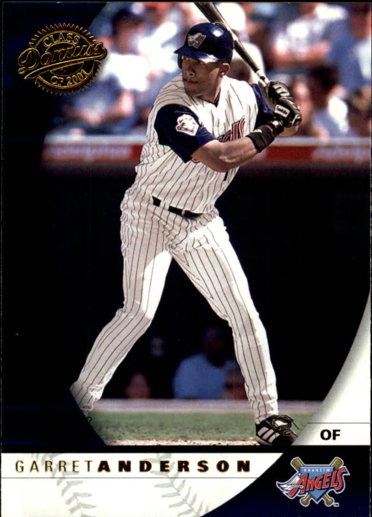 2001 Donruss Class of 2001 #25 Garret Anderson