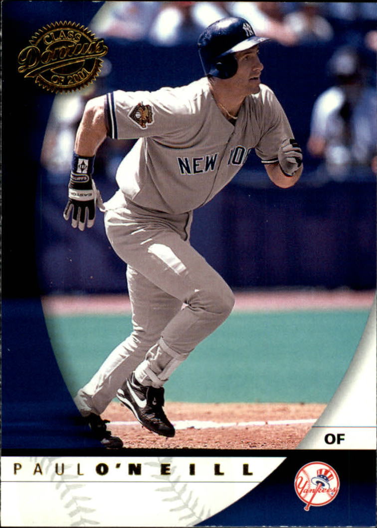 2001 Donruss Class of 2001 #33 Paul O'Neill
