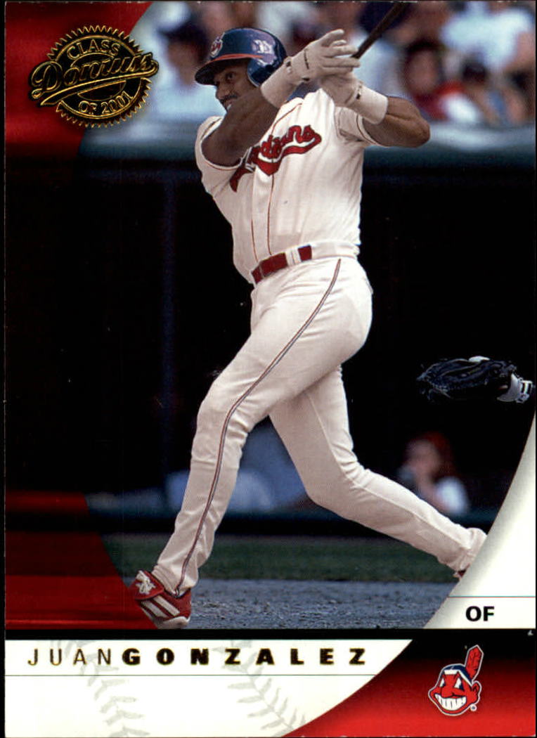 2001 Donruss Class of 2001 #34 Juan Gonzalez