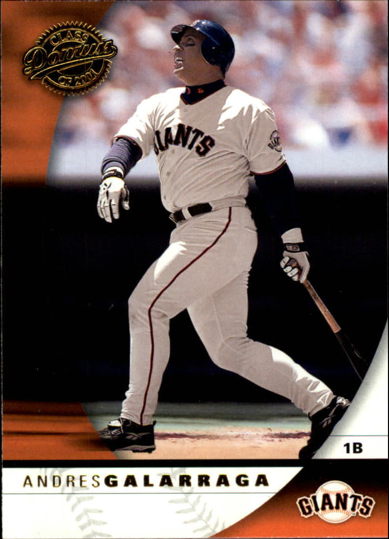 2001 Donruss Class of 2001 #35 Andres Galarraga