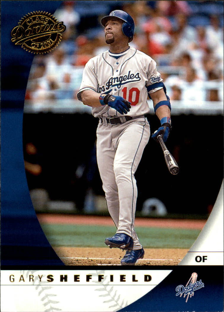 2001 Donruss Class of 2001 #36 Gary Sheffield