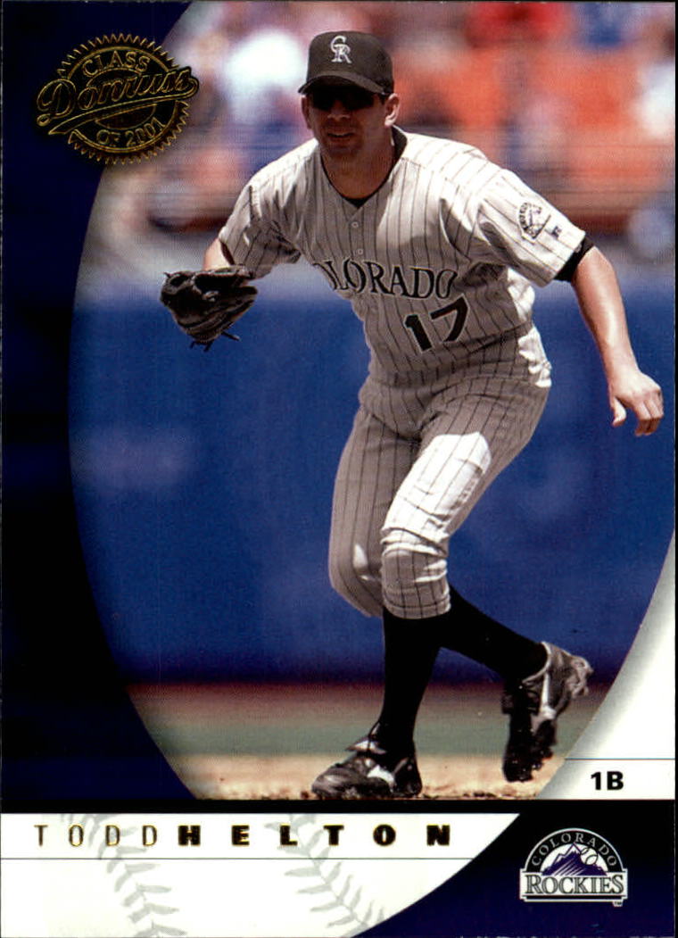 2001 Donruss Class of 2001 #76 Todd Helton
