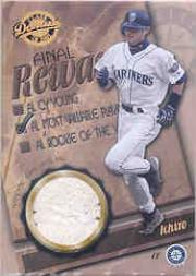 2001 Donruss Class of 2001 Final Rewards #RW2 I.Suzuki MVP Ball/50