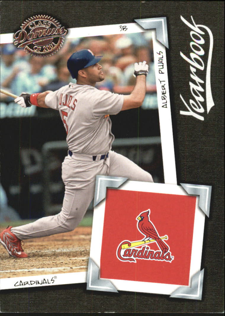 2001 Donruss Class of 2001 Yearbook #YB23 Albert Pujols