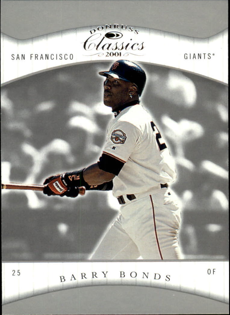2001 Donruss Classics #2 Barry Bonds