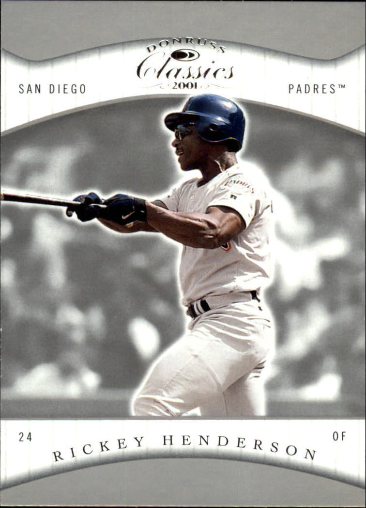 2001 Donruss Classics #21 Rickey Henderson