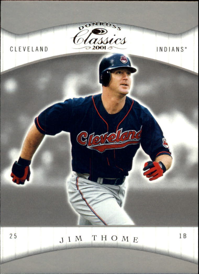 2001 Donruss Classics #83 Jim Thome