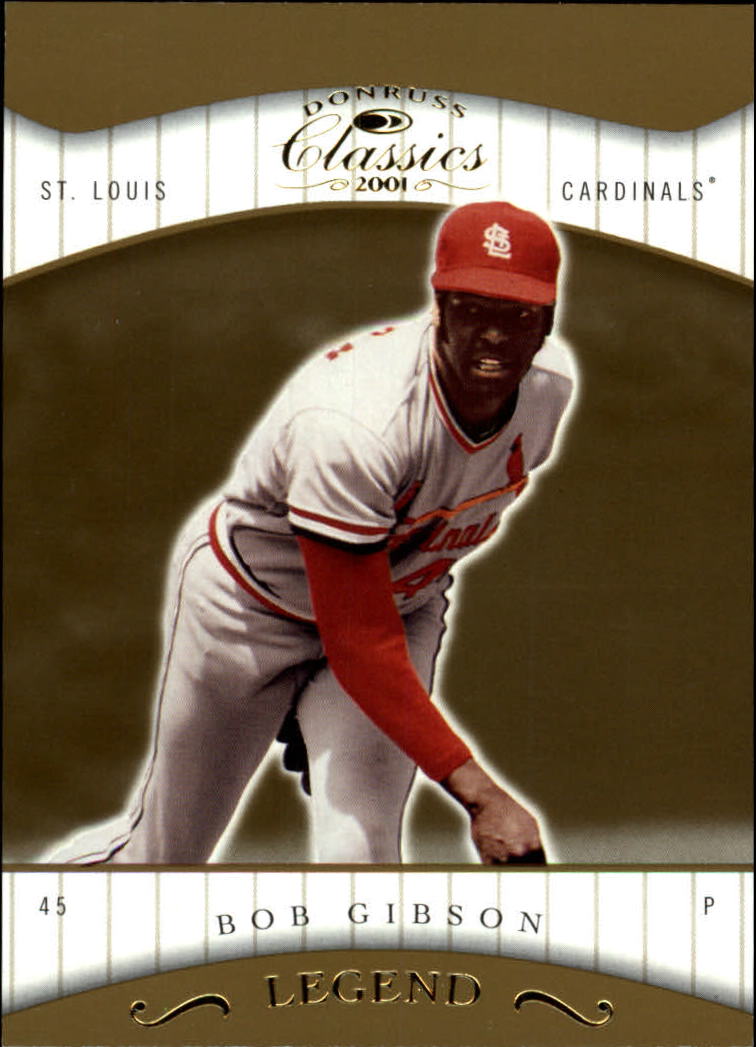 2001 Donruss Classics #159 Bob Gibson LGD
