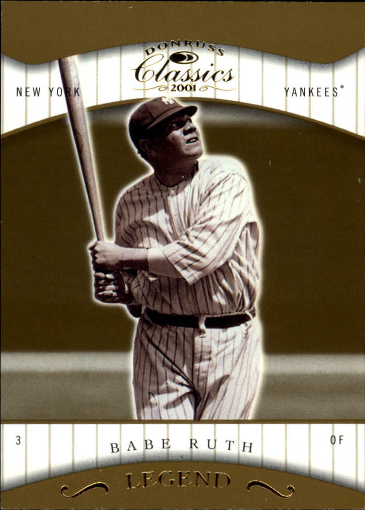 2001 Donruss Classics #180 Babe Ruth LGD