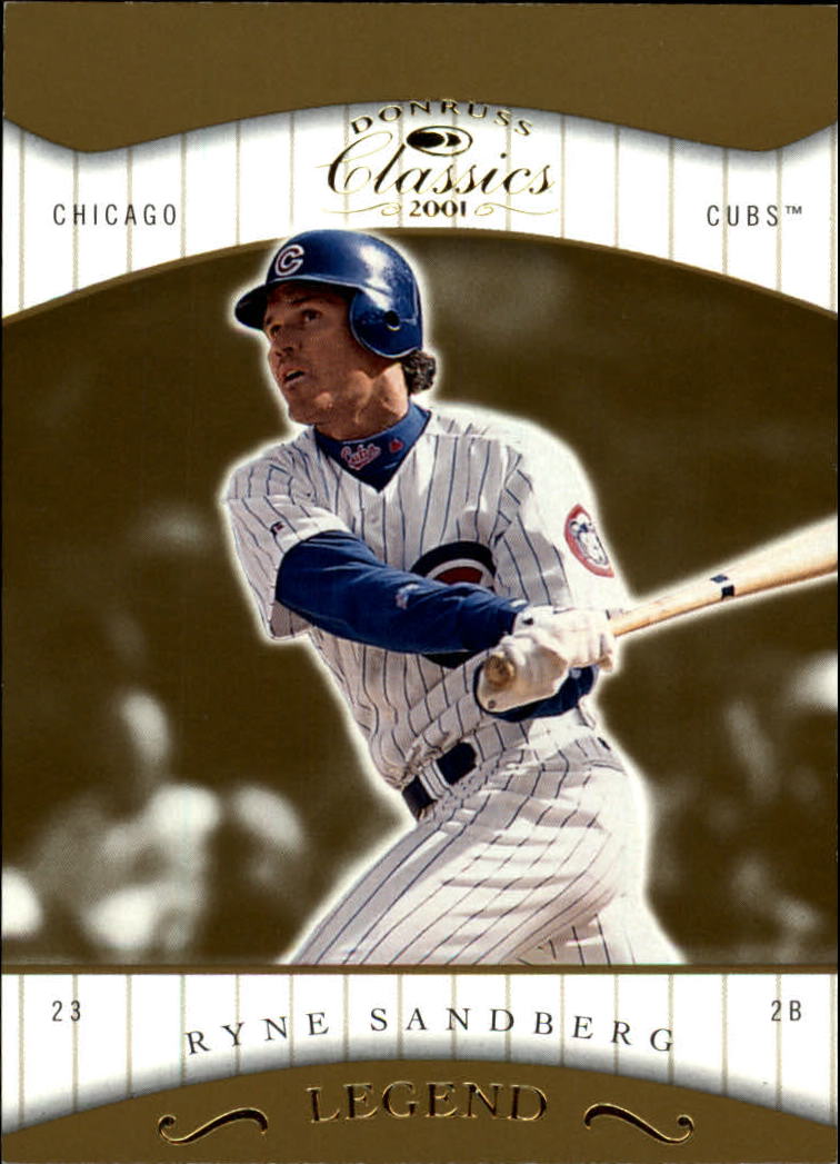 2001 Donruss Classics #181 Ryne Sandberg LGD