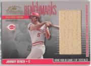 2001 Donruss Classics Benchmarks #BM13 Johnny Bench