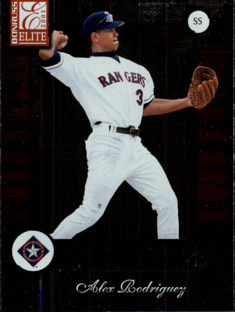 2001 Donruss Elite #1 Alex Rodriguez