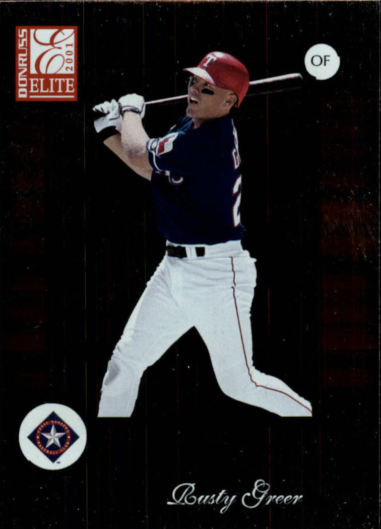 2001 Donruss Elite #97 Rusty Greer
