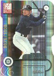 2001 Donruss Elite Turn of the Century Autographs #195 Ichiro Suzuki NO AU