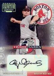 2001 Donruss Signature Team Trademarks #12 Roger Clemens Red Sox/30