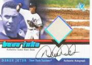 2001 E-X #NNO Derek Jeter Base AU/500