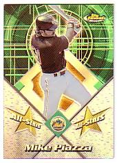 2001 Finest All-Stars Refractors #FAS7 Mike Piazza