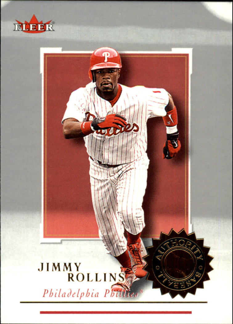 2001 Fleer Authority #30 Jimmy Rollins