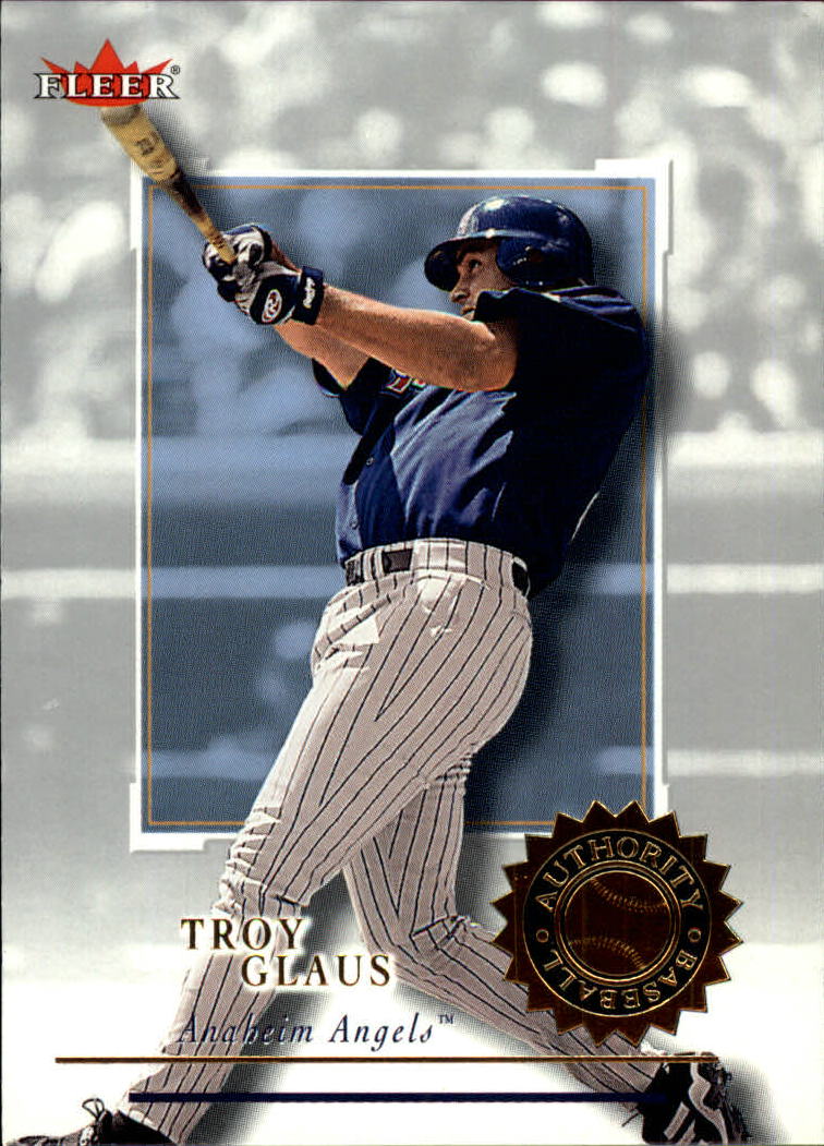 2001 Fleer Authority #34 Troy Glaus
