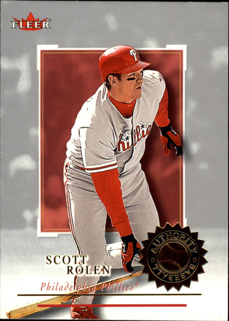 2001 Fleer Authority #40 Scott Rolen