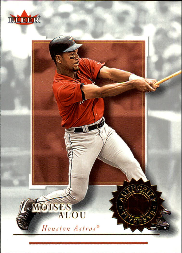 2001 Fleer Authority #63 Moises Alou