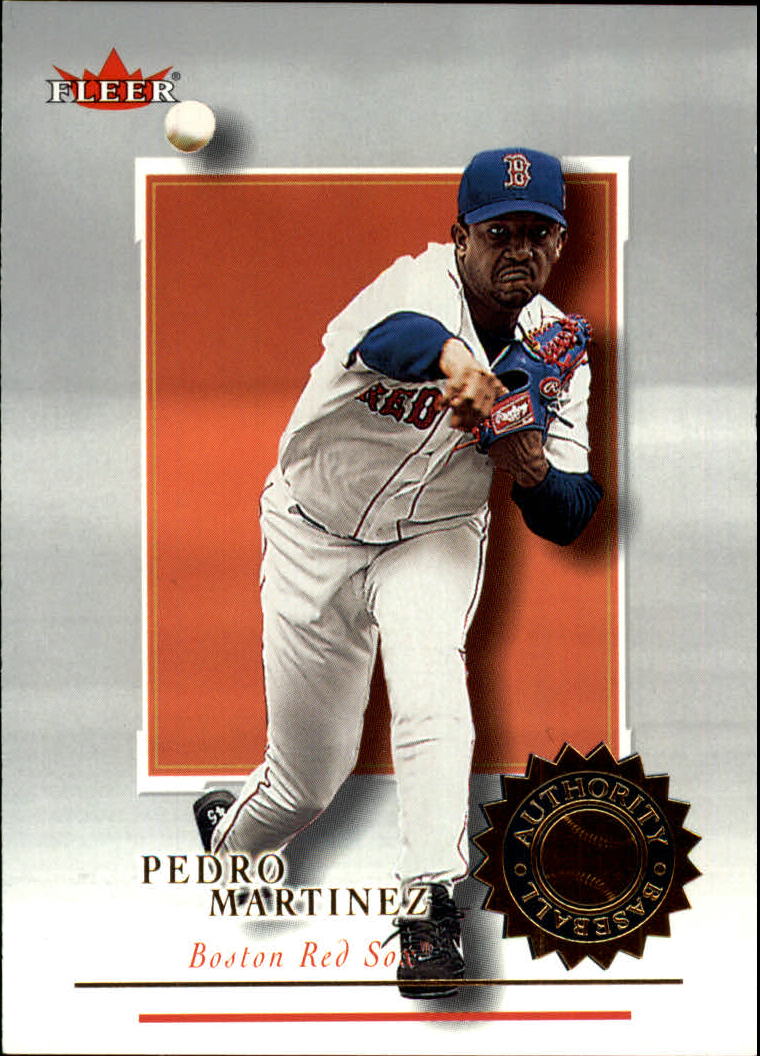 2001 Fleer Authority #90 Pedro Martinez