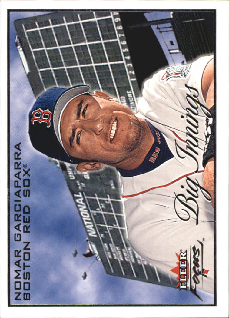 2001 Fleer Focus Big Innings #BI16 Nomar Garciaparra