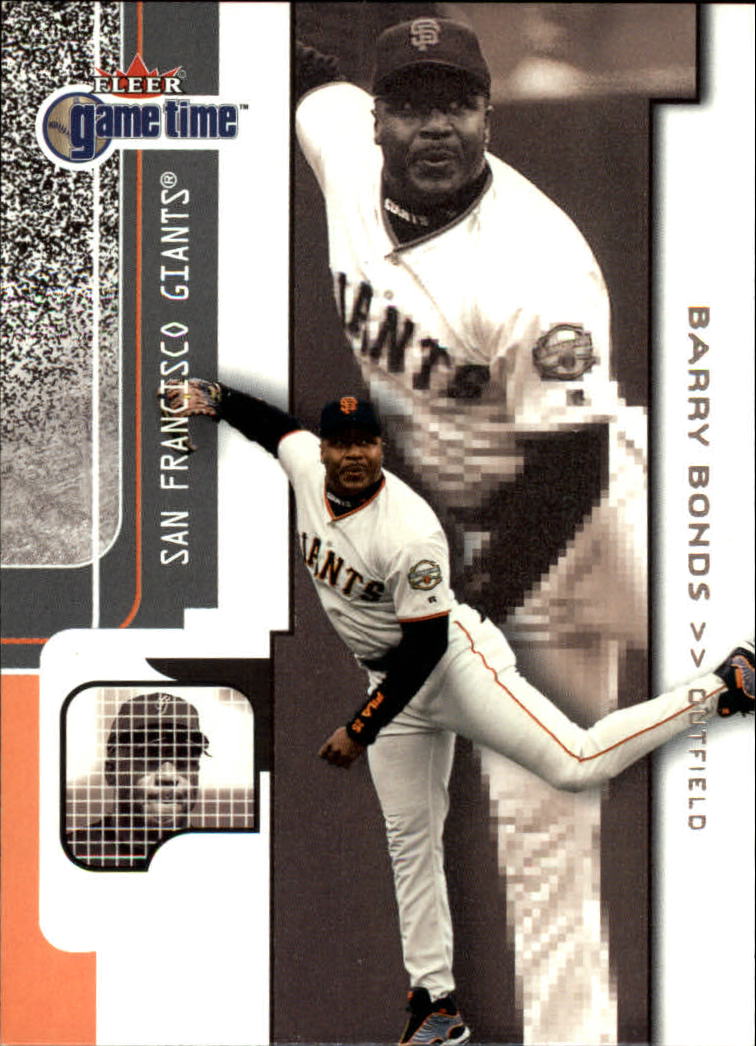 2001 Fleer Game Time #5 Barry Bonds