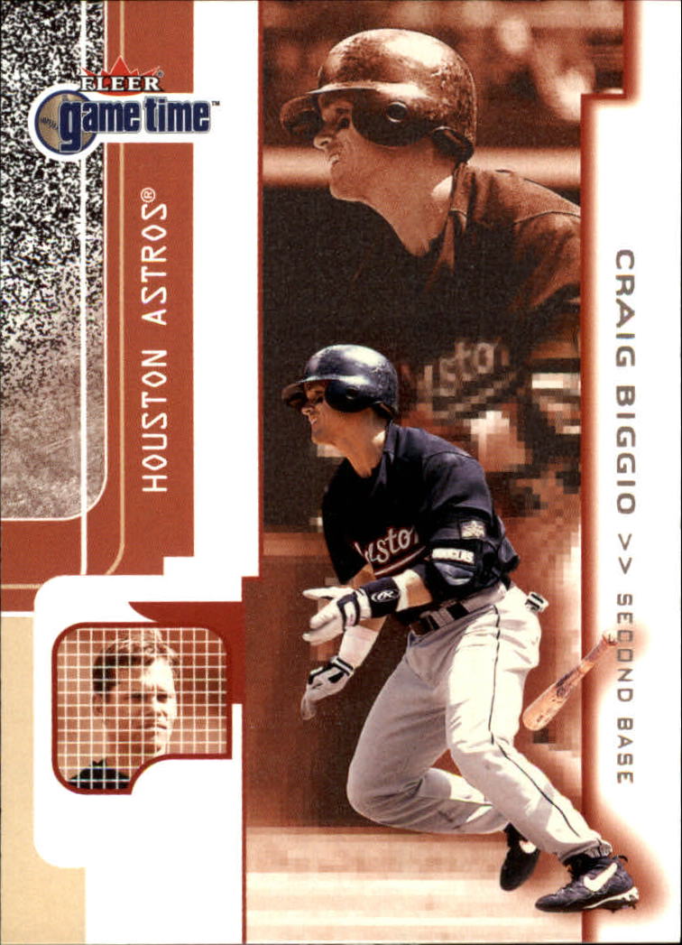 2001 Fleer Game Time #7 Craig Biggio