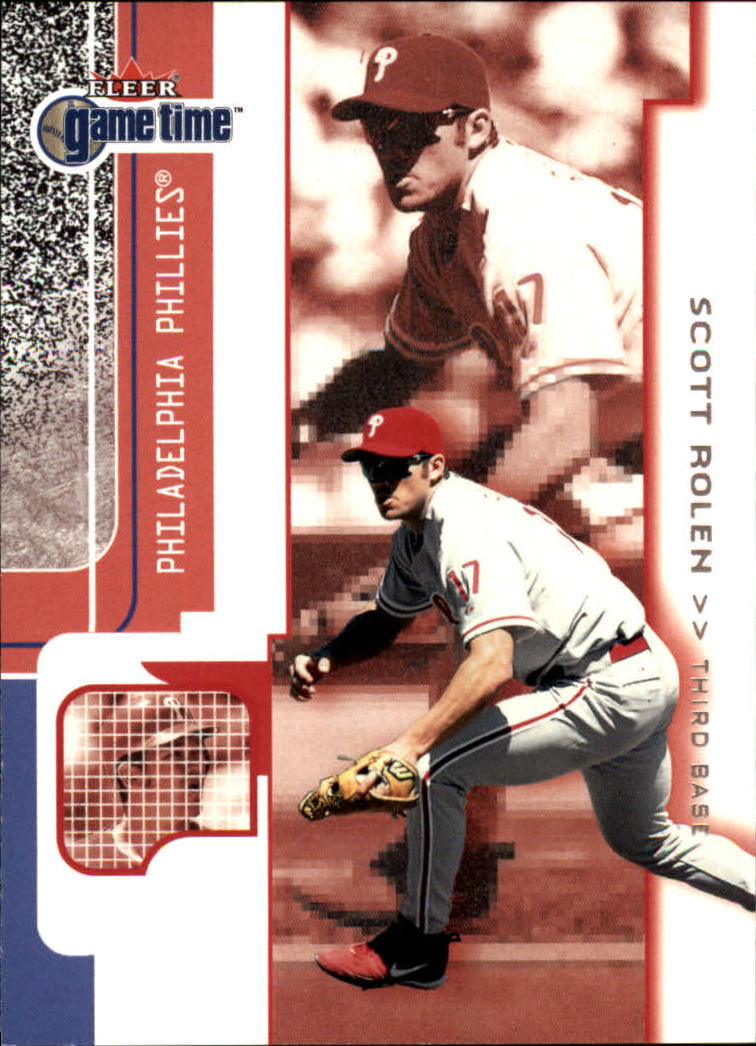 2001 Fleer Game Time #19 Scott Rolen