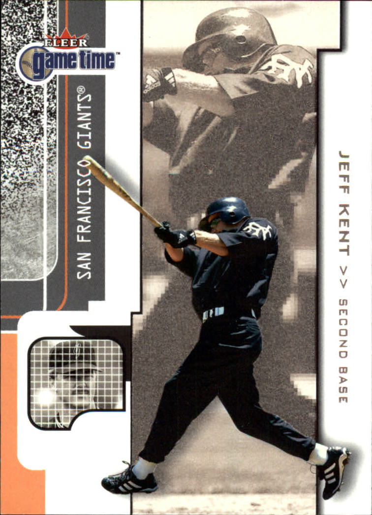 2001 Fleer Game Time #20 Jeff Kent