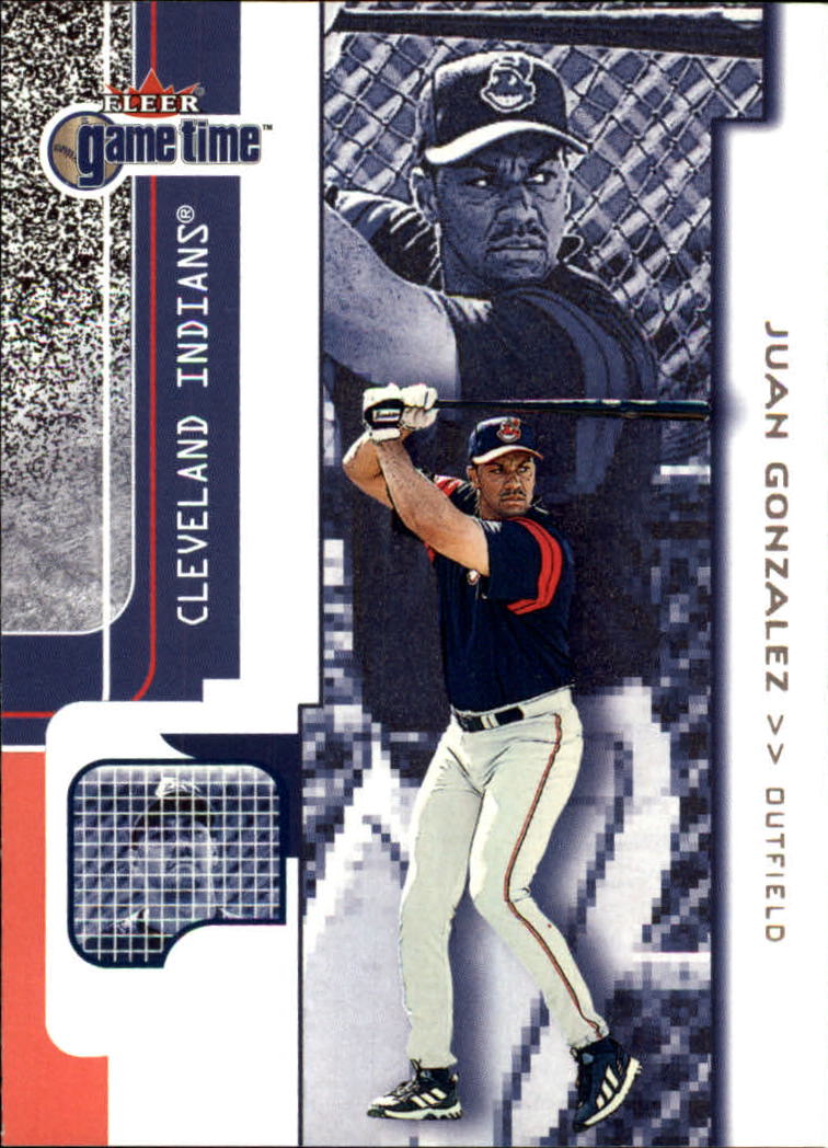 2001 Fleer Game Time #42 Juan Gonzalez