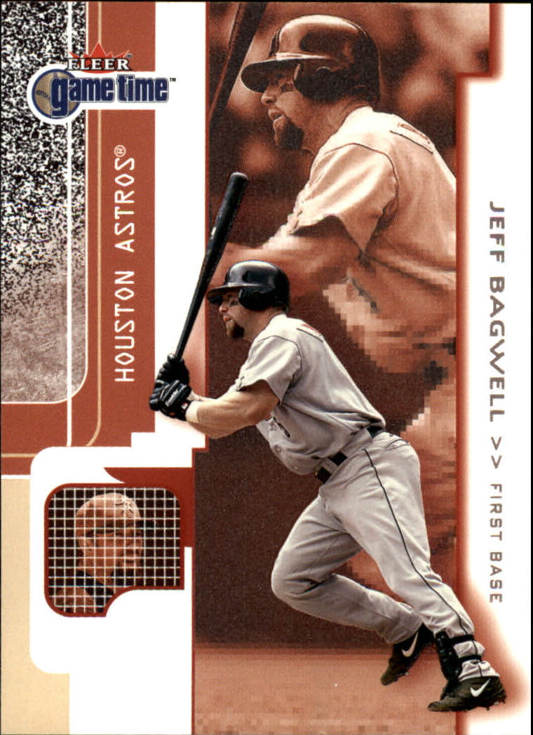2001 Fleer Game Time #58 Jeff Bagwell