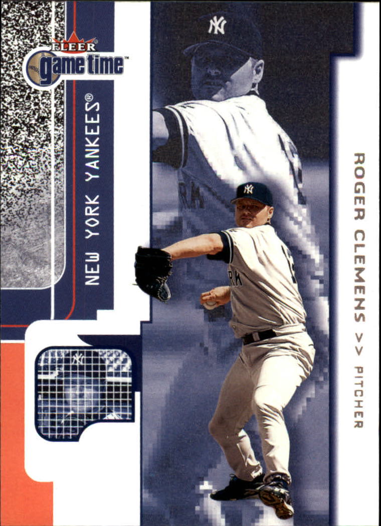 2001 Fleer Game Time #60 Roger Clemens