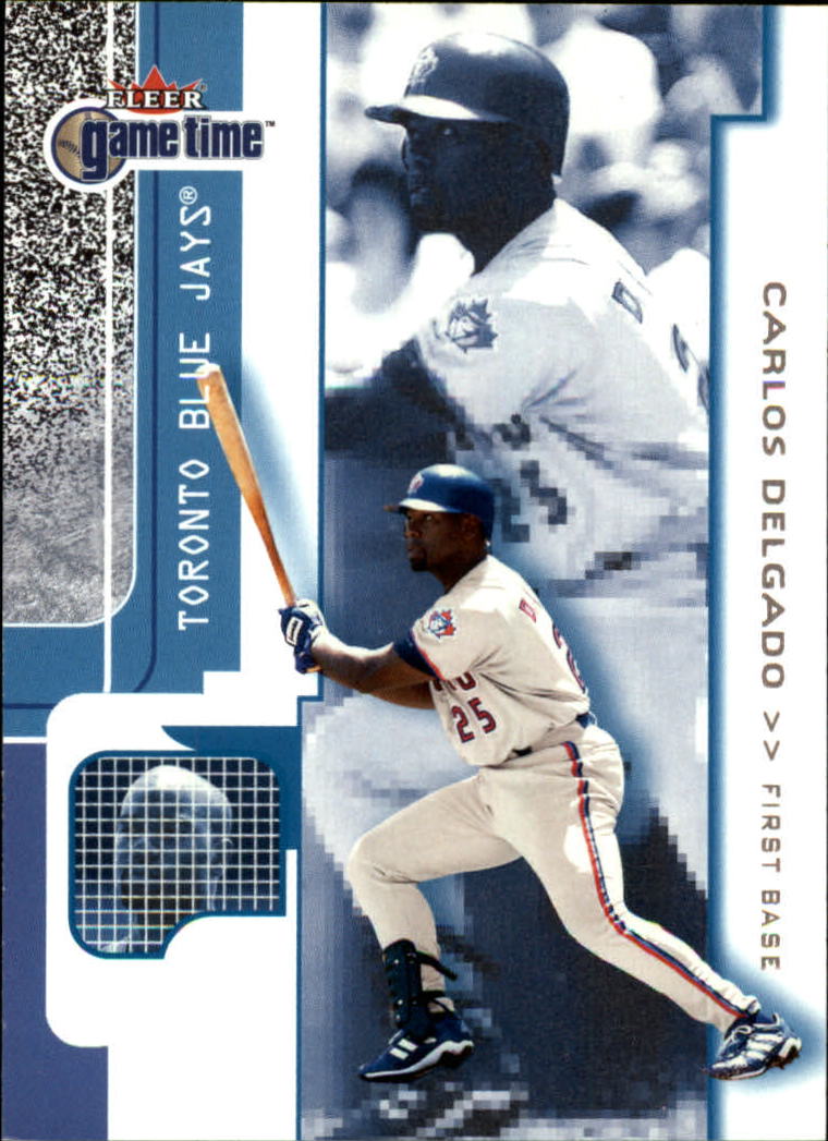 2001 Fleer Game Time #70 Carlos Delgado