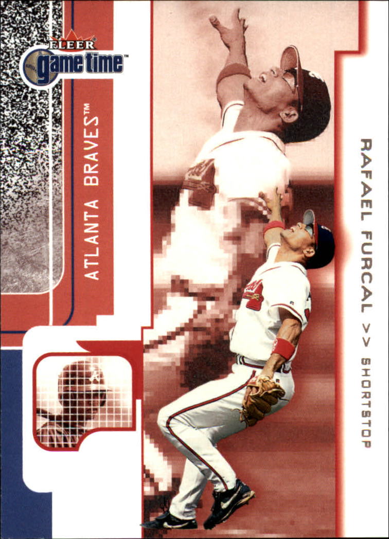 2001 Fleer Game Time #75 Rafael Furcal