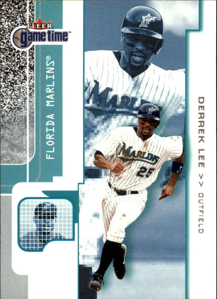 2001 Fleer Game Time #79 Derrek Lee