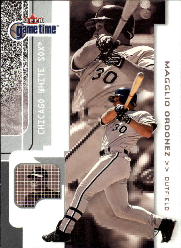 2001 Fleer Game Time #88 Magglio Ordonez