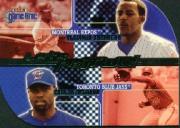 2001 Fleer Game Time Let's Play Two #LT4 V.Guerrero/C.Delgado