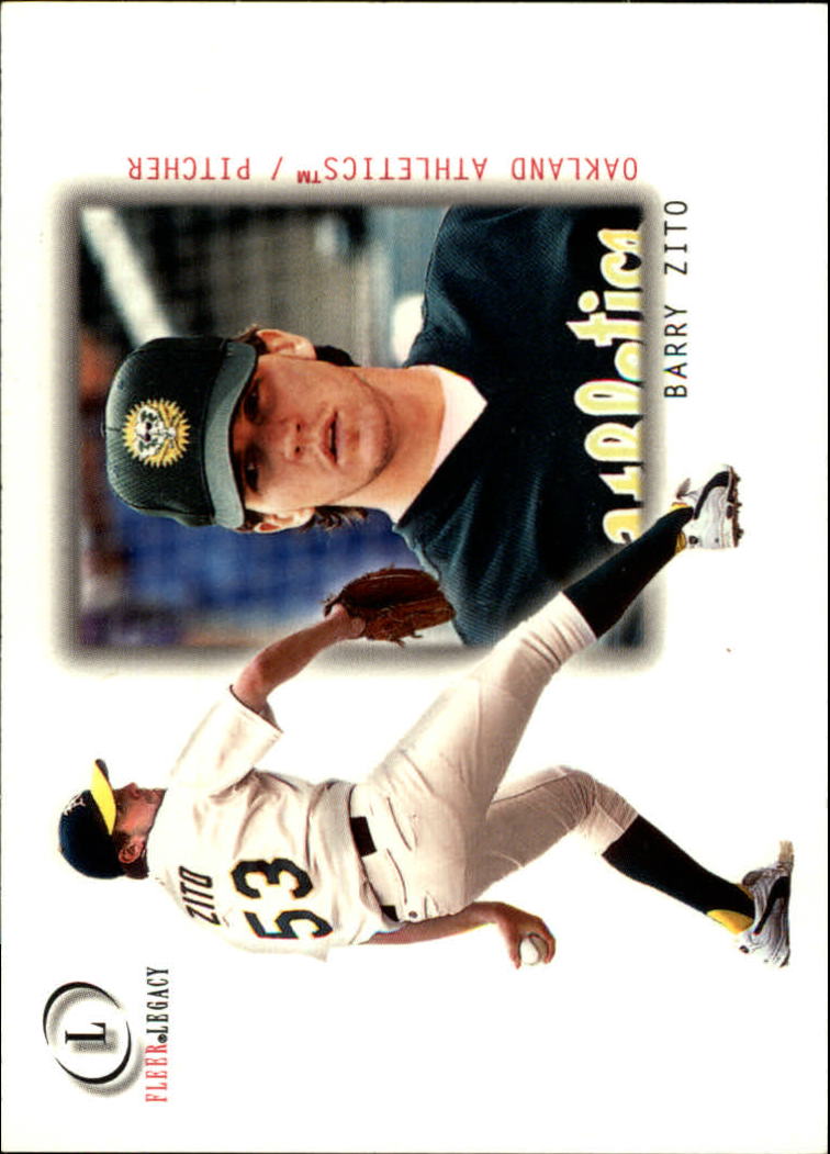 2001 Fleer Legacy #5 Barry Zito