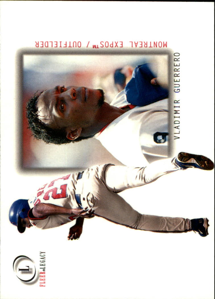 2001 Fleer Legacy #10 Vladimir Guerrero