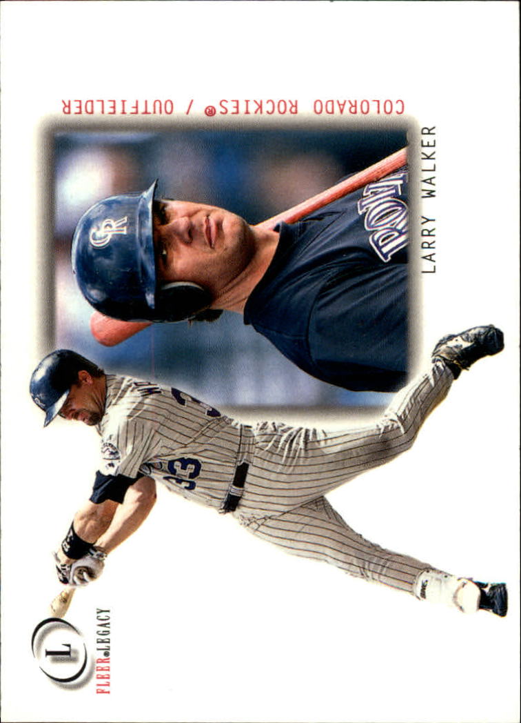 2001 Fleer Legacy #20 Larry Walker