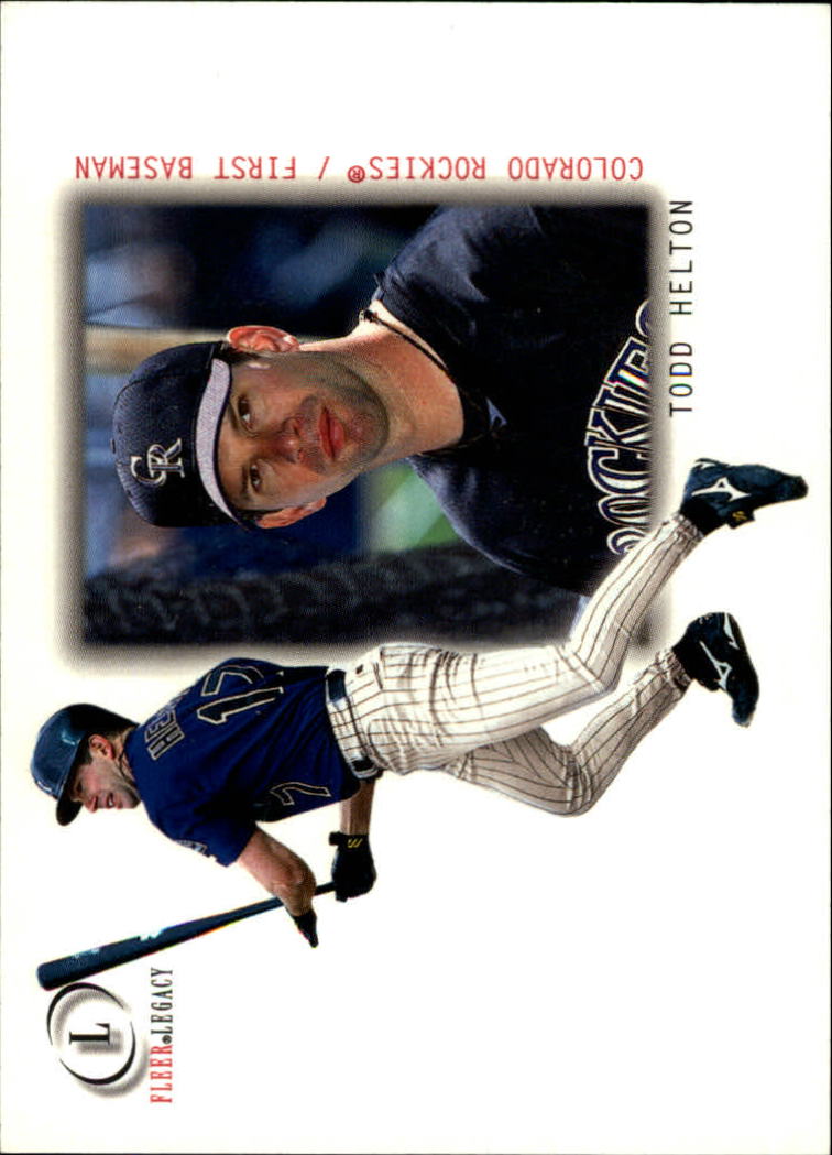 2001 Fleer Legacy #82 Todd Helton