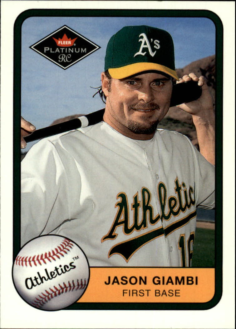 2001 Fleer Platinum #340 Jason Giambi